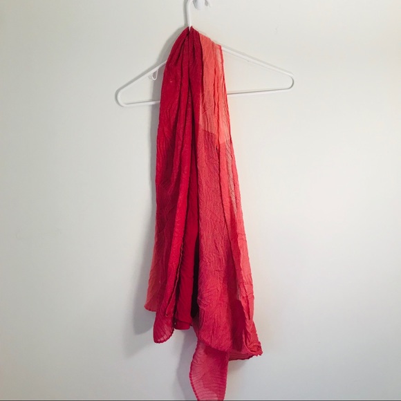 New York & Company Accessories - New York Scarf Pink Shade Color Block